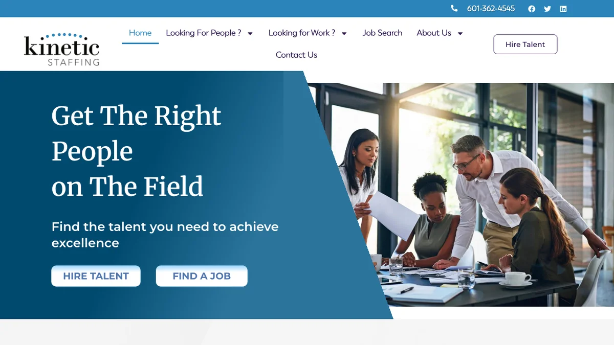Kinetic Innovative Staffing screenshot