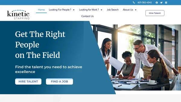 Kinetic Innovative Staffing screenshot
