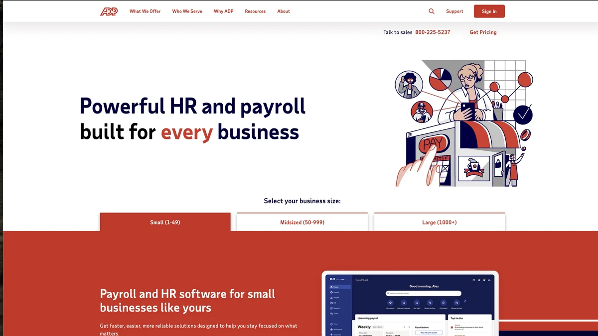 ADP screenshot