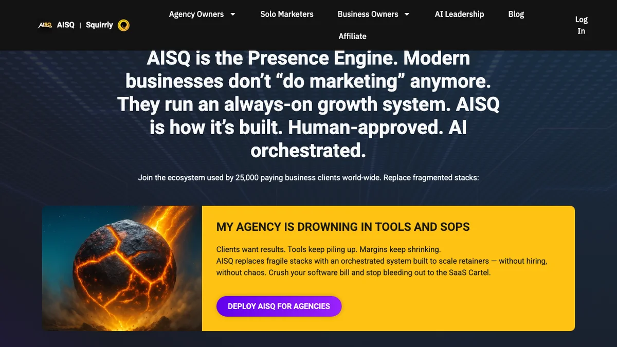 AISQ screenshot
