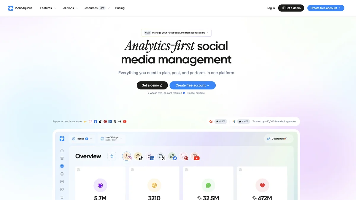 Iconosquare screenshot