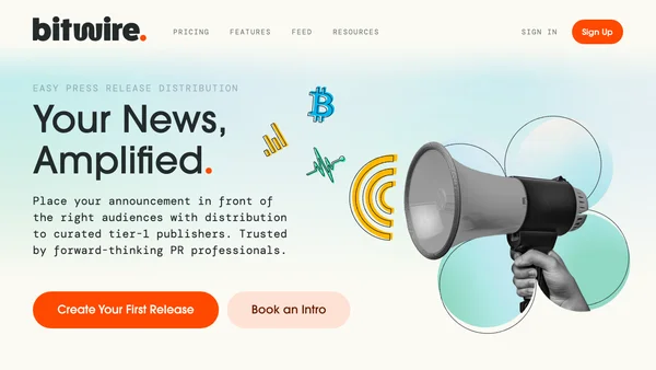 Bitwire screenshot