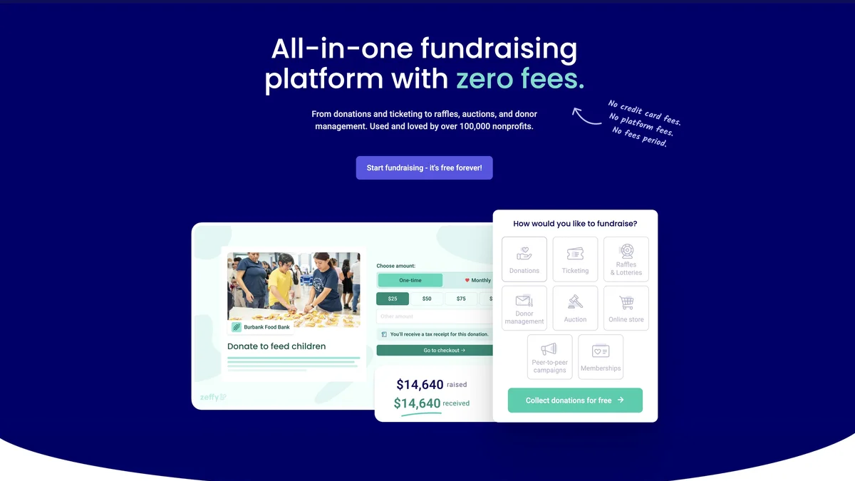 Zeffy screenshot