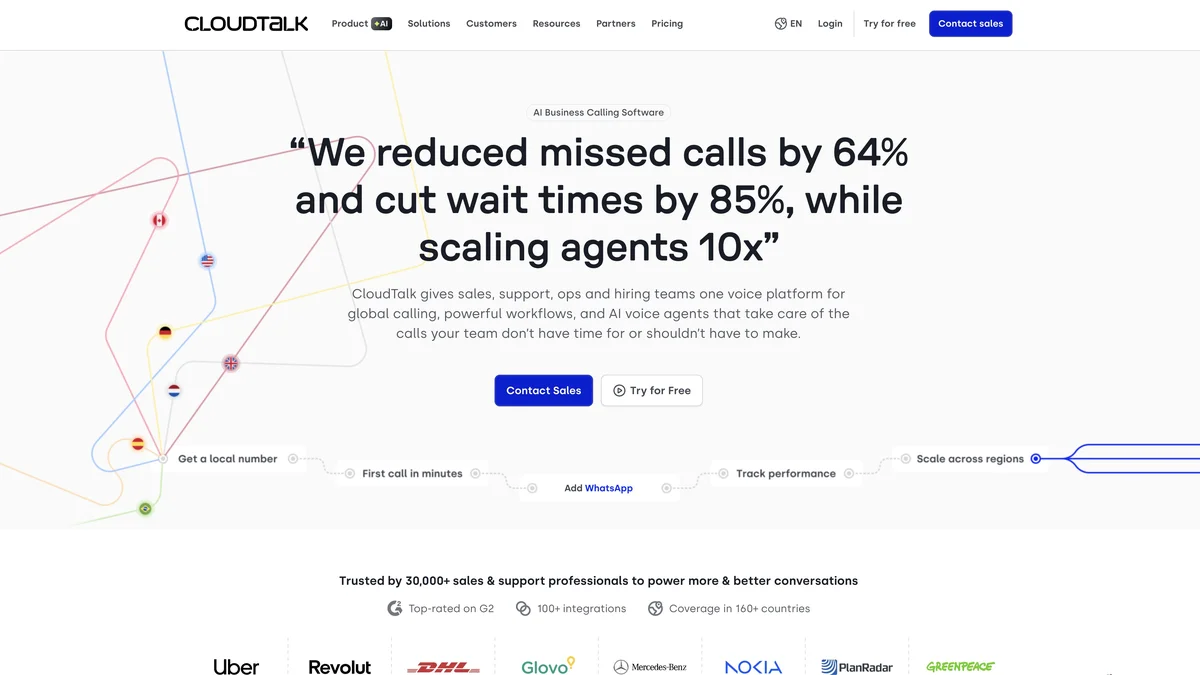 CloudTalk screenshot