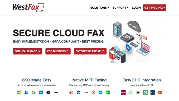 WestFax screenshot