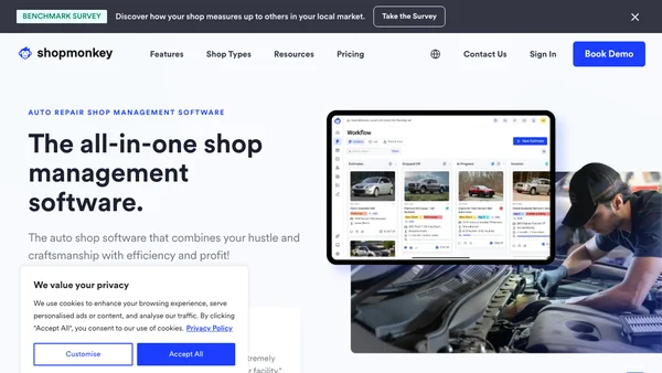 Shopmonkey screenshot