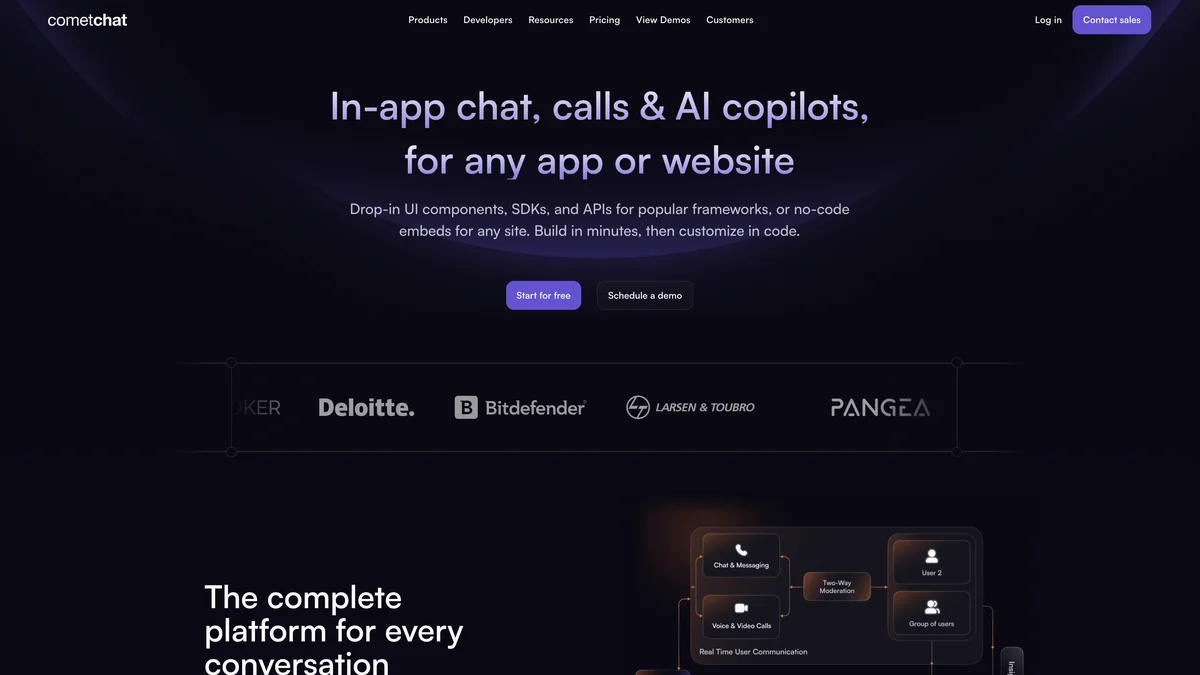 CometChat screenshot
