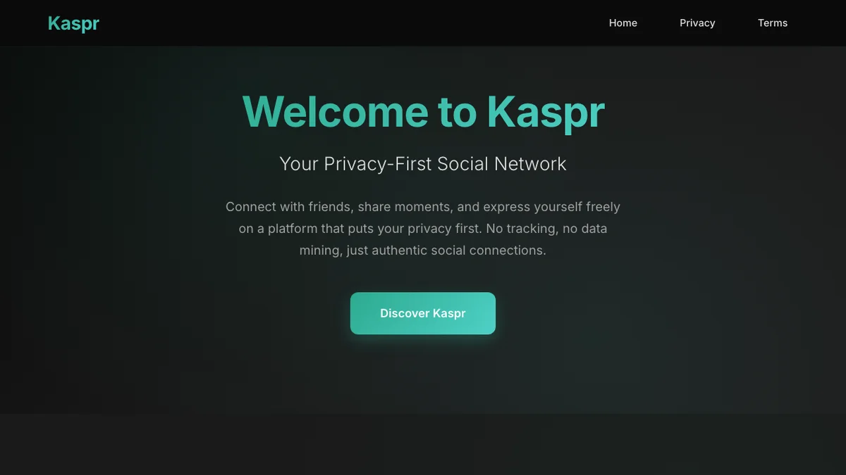 Kaspr screenshot