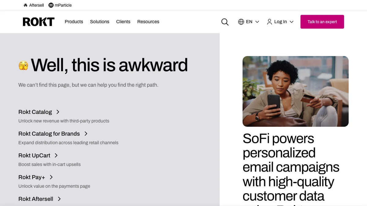 Aftersell by Rokt screenshot