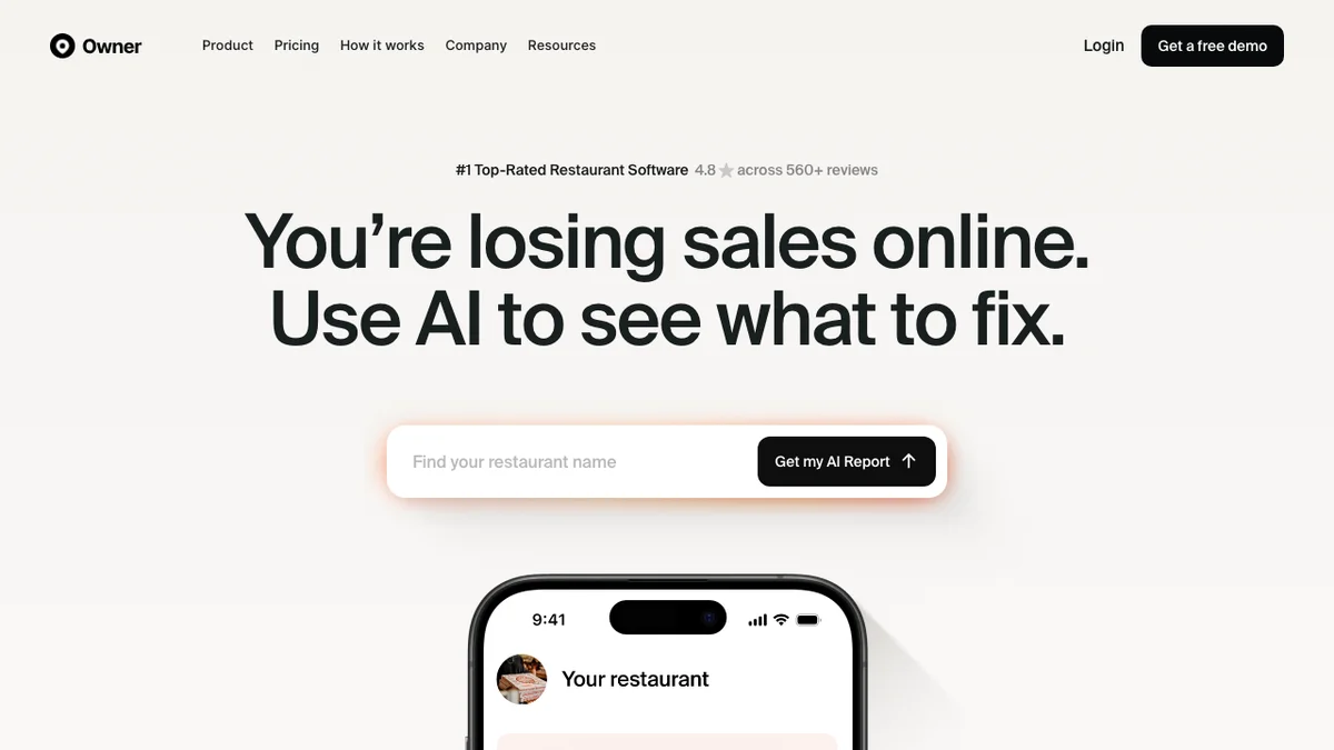 Owner screenshot