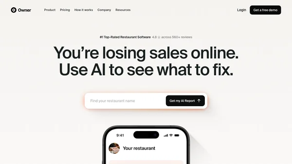 Owner screenshot
