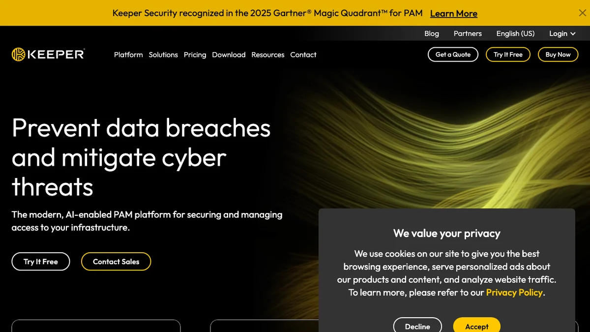 Keeper Security screenshot