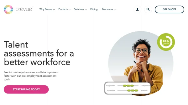 Prevue HR screenshot
