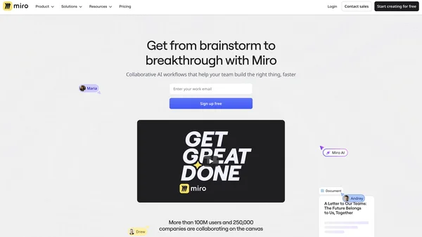 Miro screenshot