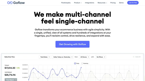 Goflow screenshot
