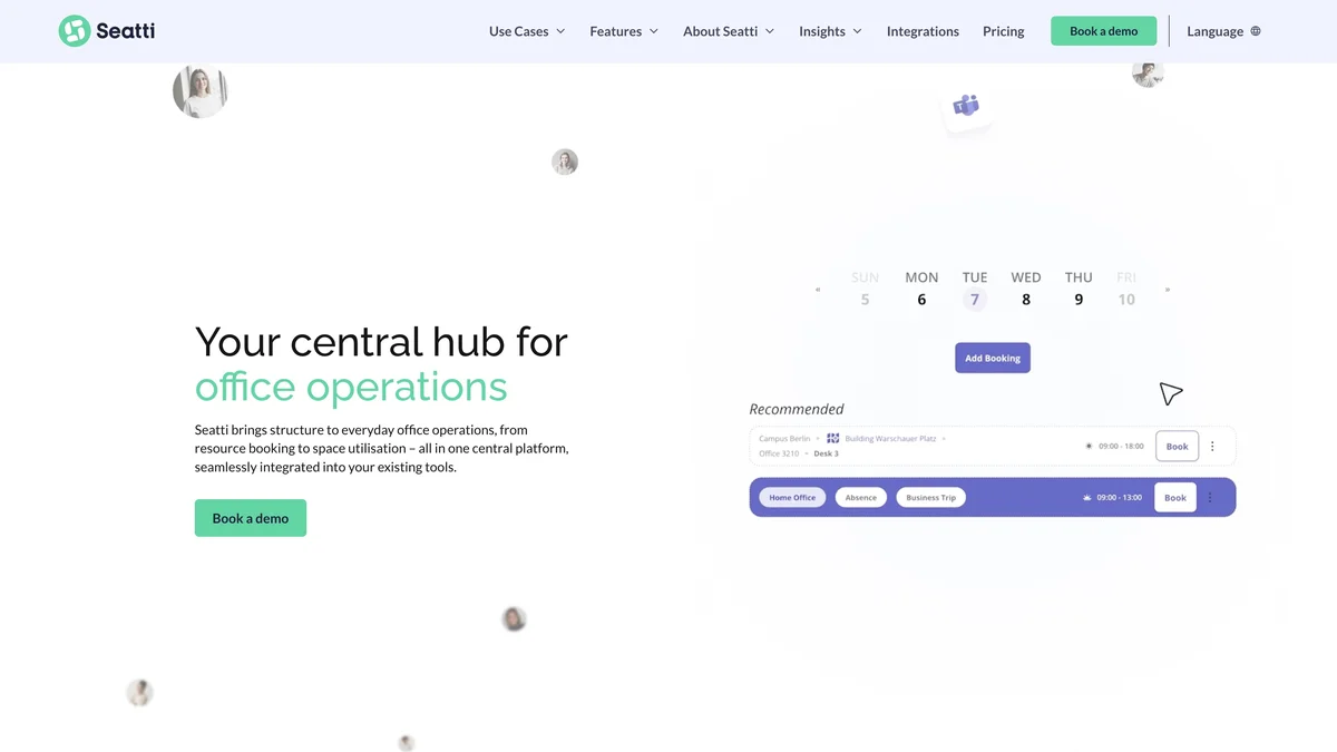 Seatti screenshot
