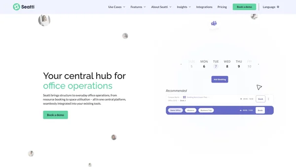 Seatti screenshot