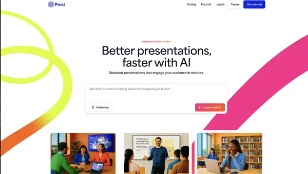Prezi screenshot