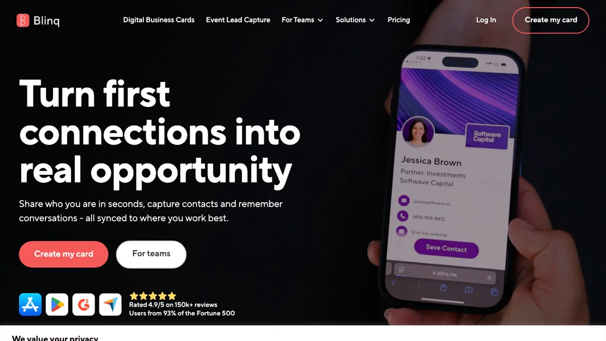 Blinq screenshot