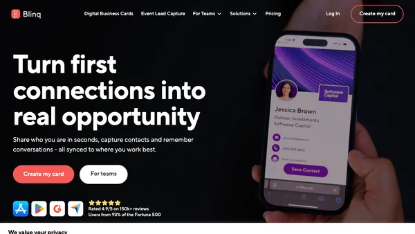 Blinq screenshot