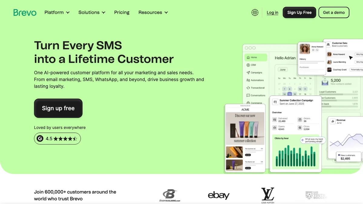 Brevo screenshot