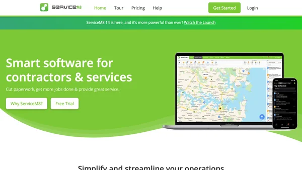 ServiceM8 screenshot