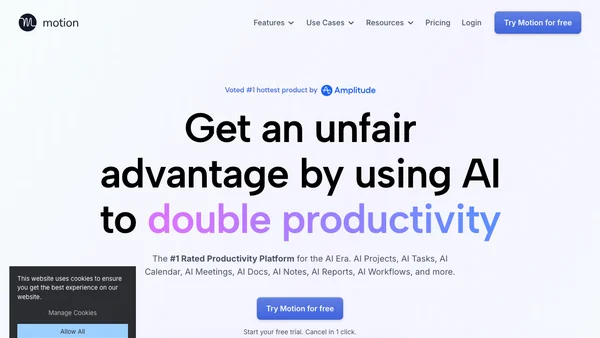 Motion screenshot