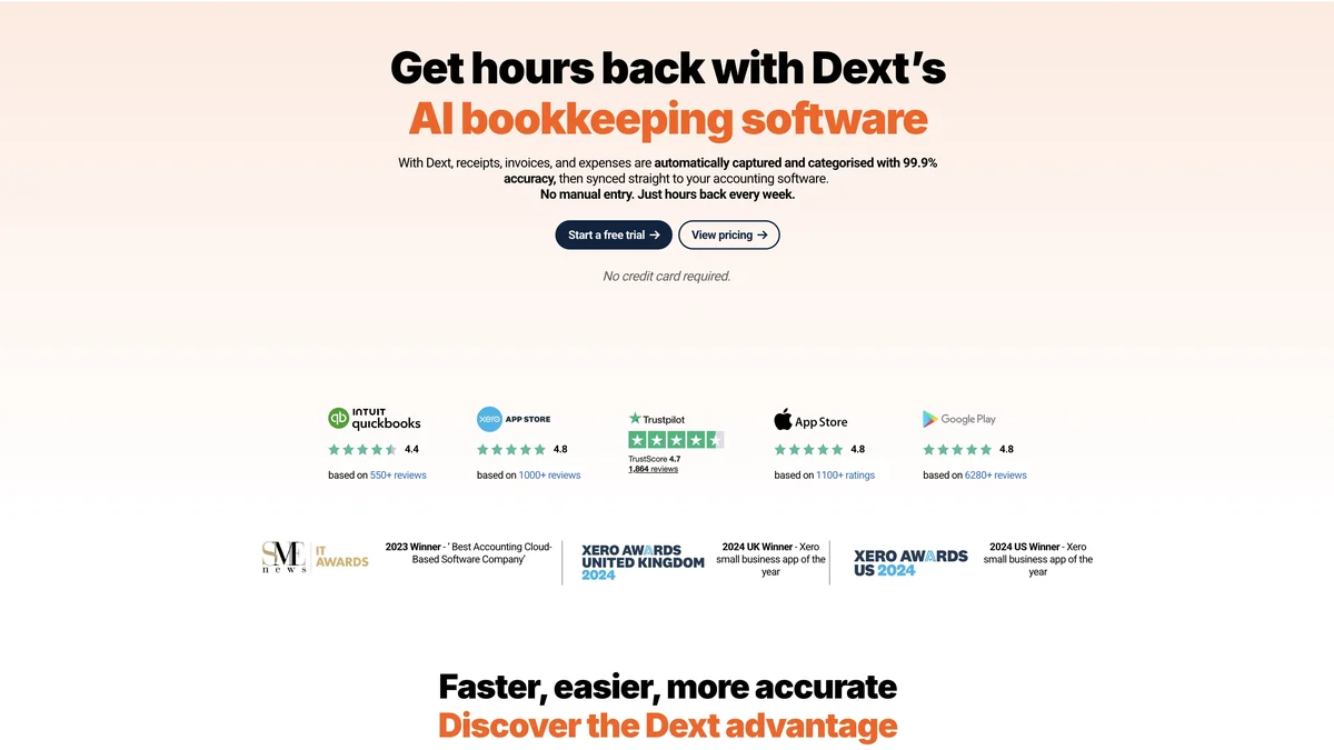 Dext screenshot