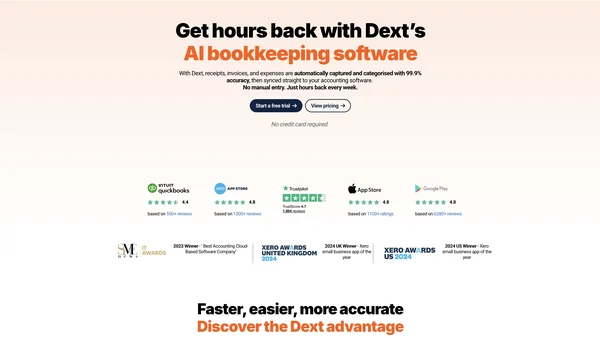 Dext screenshot