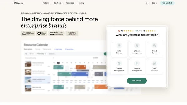 Guesty screenshot