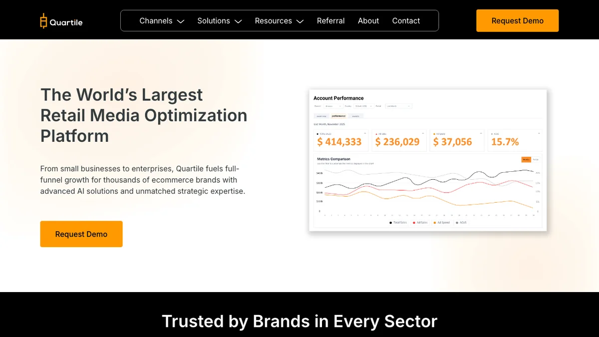 Quartile screenshot