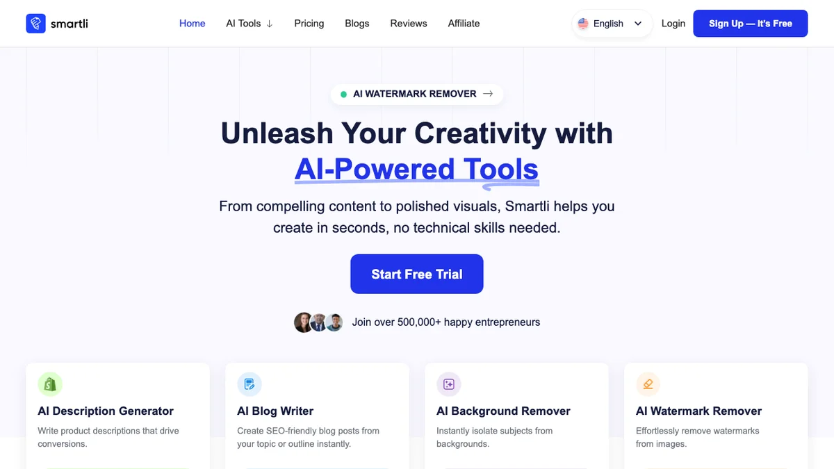 Smartli screenshot