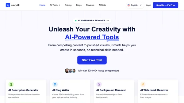 Smartli screenshot