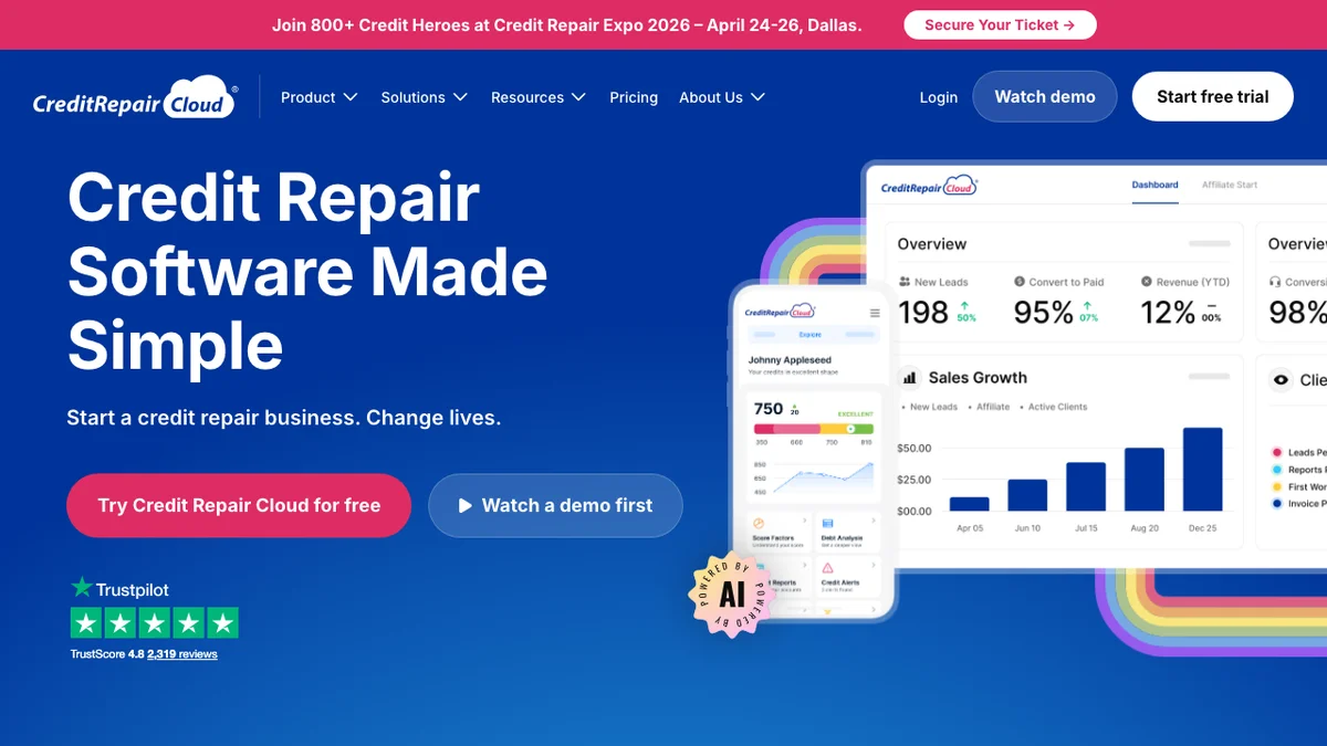 Credit Repair Cloud screenshot