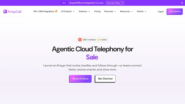 KrispCall screenshot