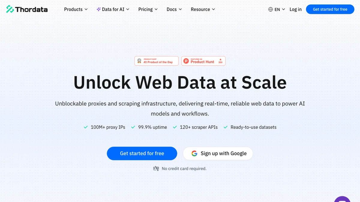 ThorData screenshot