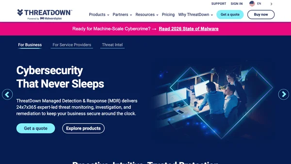 ThreatDown screenshot