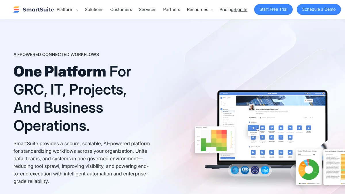 SmartSuite screenshot