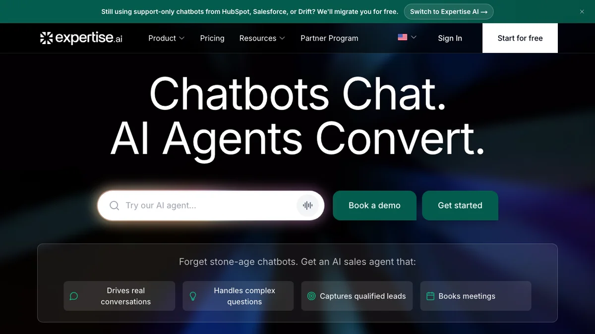 Expertise AI screenshot