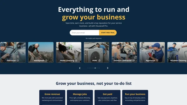 Housecall Pro screenshot