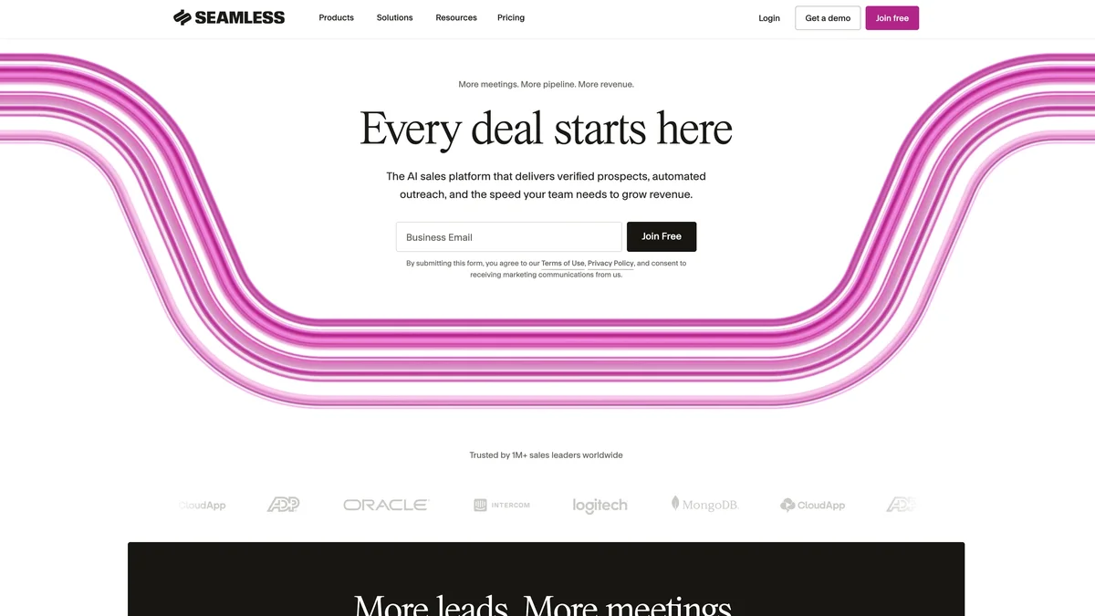 Seamless screenshot