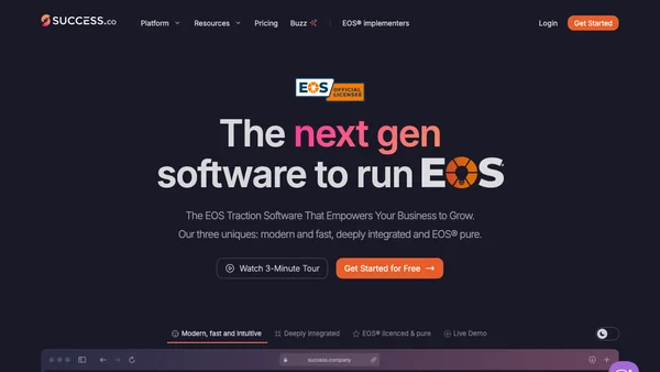 Success.co screenshot