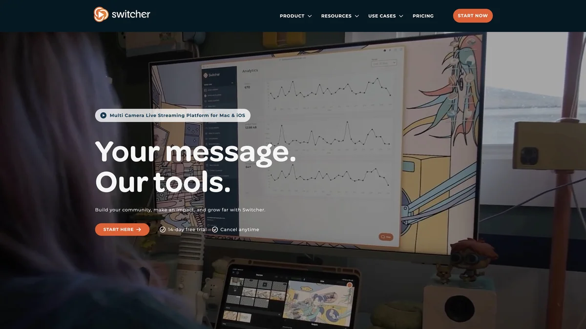 Switcher Studio screenshot