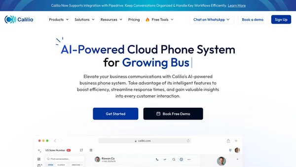 Calilio screenshot