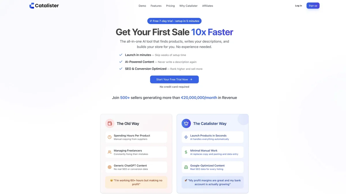 Catalister screenshot