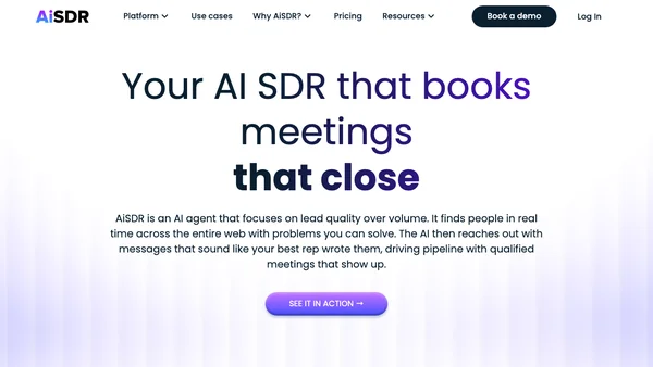 AiSDR, Inc. screenshot