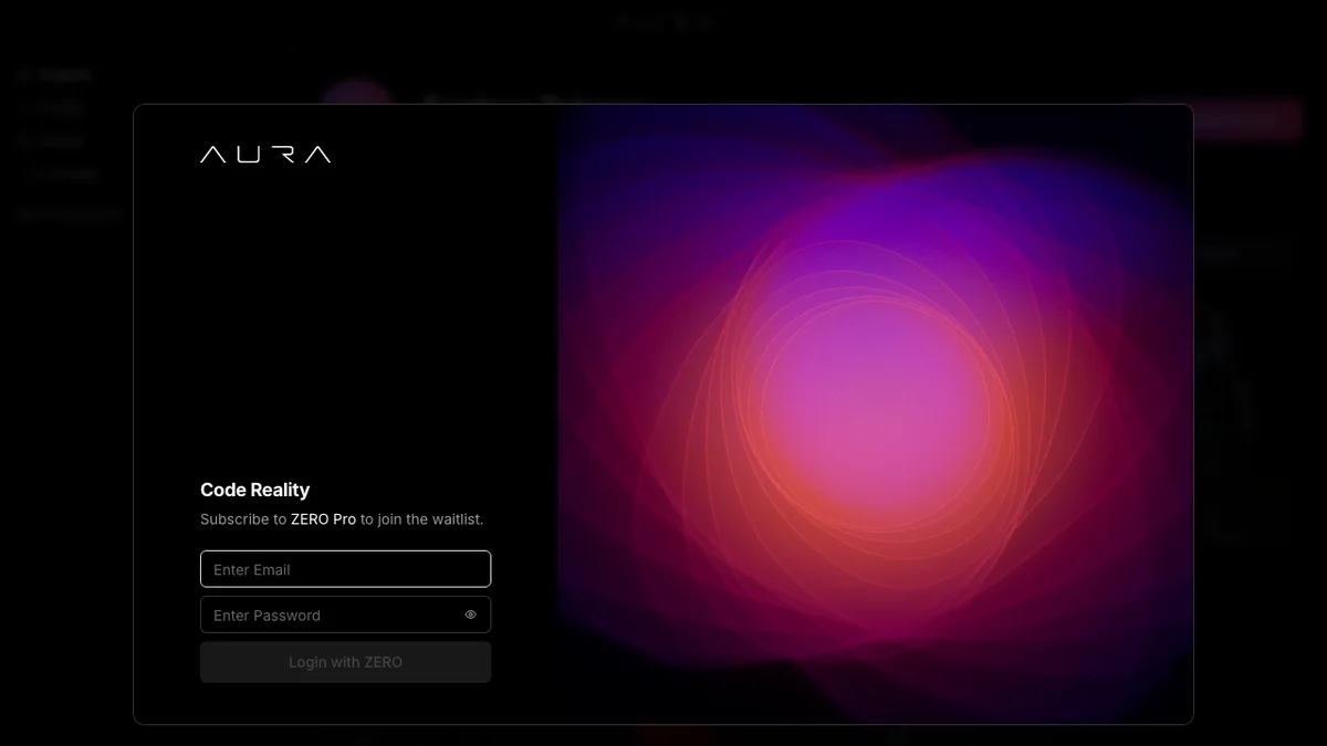 Aura screenshot