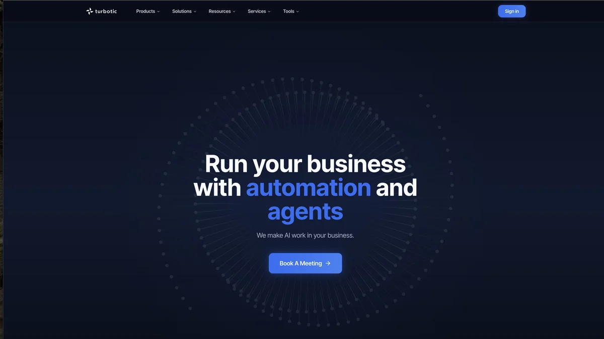 Turbotic screenshot