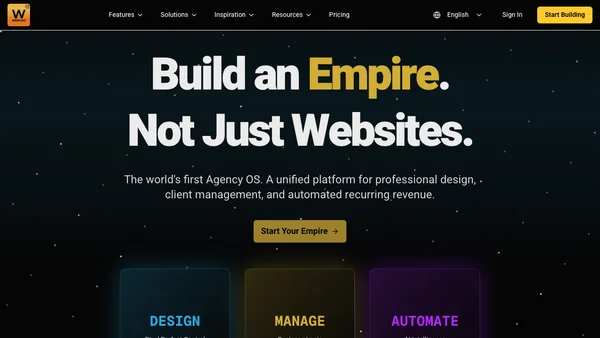 Webydo screenshot
