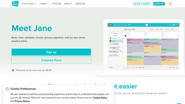 Jane screenshot